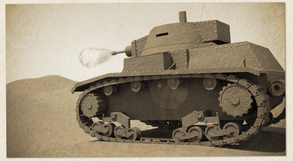 maya 7tp polish light tank